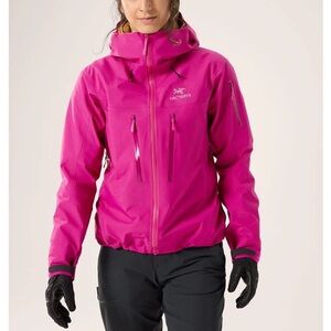 ISO Arcteryx Alpha SV Jacket in Amaranthus